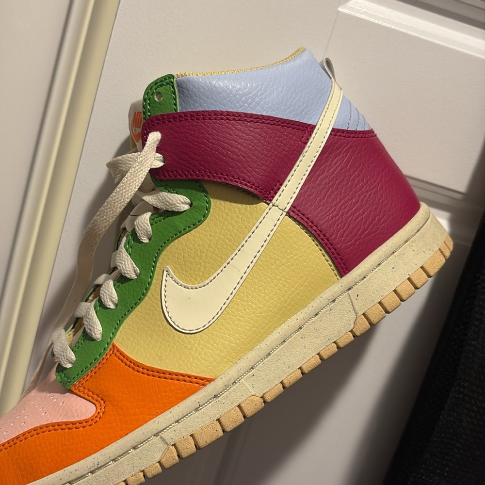 Nike dunk high multi color - Picture 3 of 6